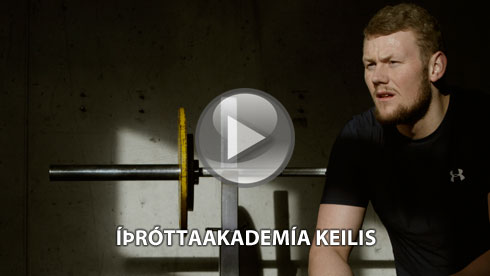 Sj&oacute;nvarpsaugl&yacute;sing um n&aacute;msframbo&eth; &Iacute;&thorn;r&oacute;ttaakadem&iacute;u Keilis