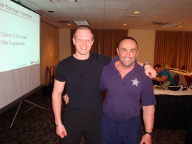 Dav�� og Charles Poliquin