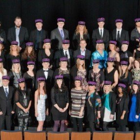 Útskriftarhópur Háskólabrúar Keilis