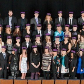 Útskriftarhópur Háskólabrúar Keilis