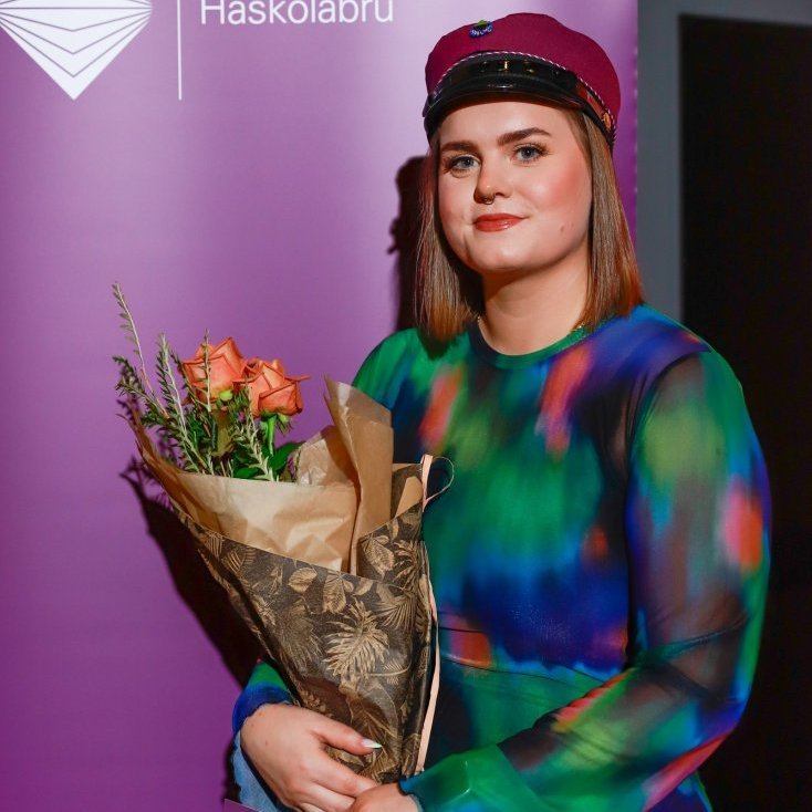 Sigríður Jóhannesdóttir Danner, nemi nr.2500 frá Háskólabrú.