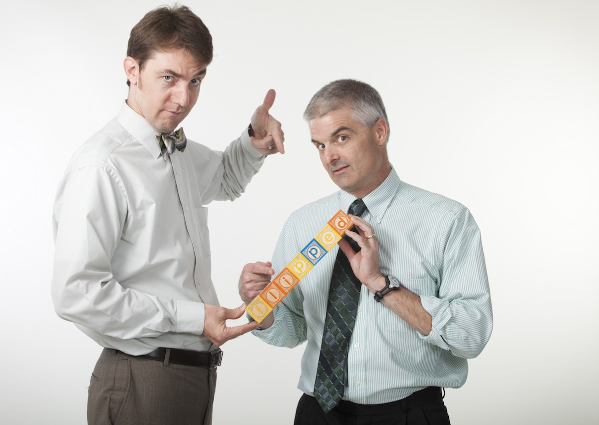 with Jonathan Bergmann & Aaron Sams Keilir Academy