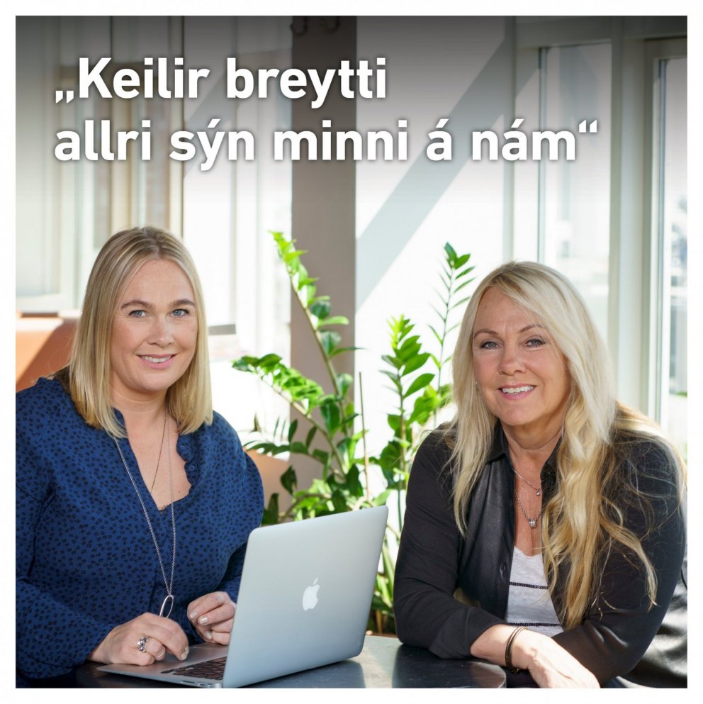 Guðrún Edda og Fjóla Guðrún
