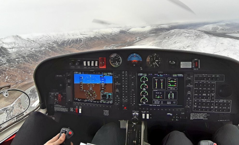 Kynning á atvinnuflugnámi á Sauðárkróki