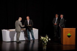 Önundur Jónasson við útskrift tæknifræðinema 2012