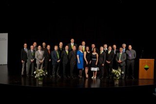 Frá brautskráningu nemenda í júní 2012