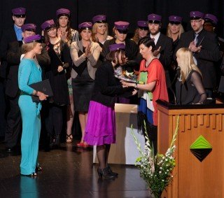 Frá útskrift Keilis