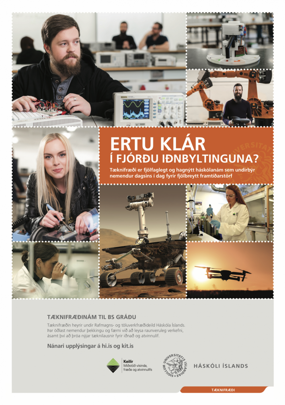 Kynning á tæknifræðinámi á Skrúfudeginum