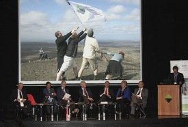 Frá opnun ráðstefnunnar