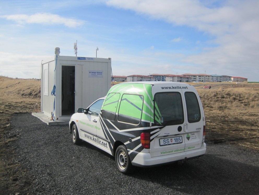 Mælistöð Orkurannsókna í Reykjanesbæ