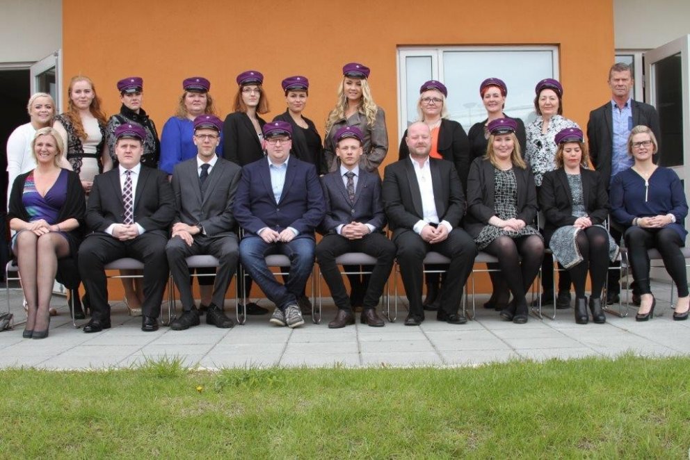 Útskriftarhópur Keilis á Akureyri