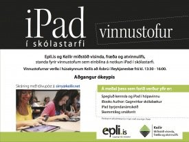 Vinnustofur um notkun iPad í skólastarfi