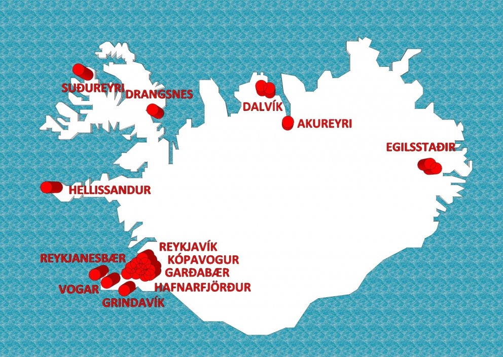 Þátttakendur létu ekki fjarlægðir hindra sig
