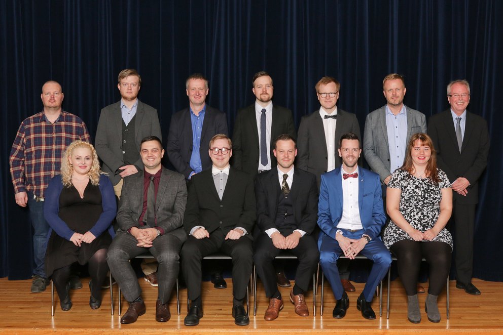 Frá brautskráningu tæknifræðinga Háskóla Íslands og Keilis 23. júní 2017