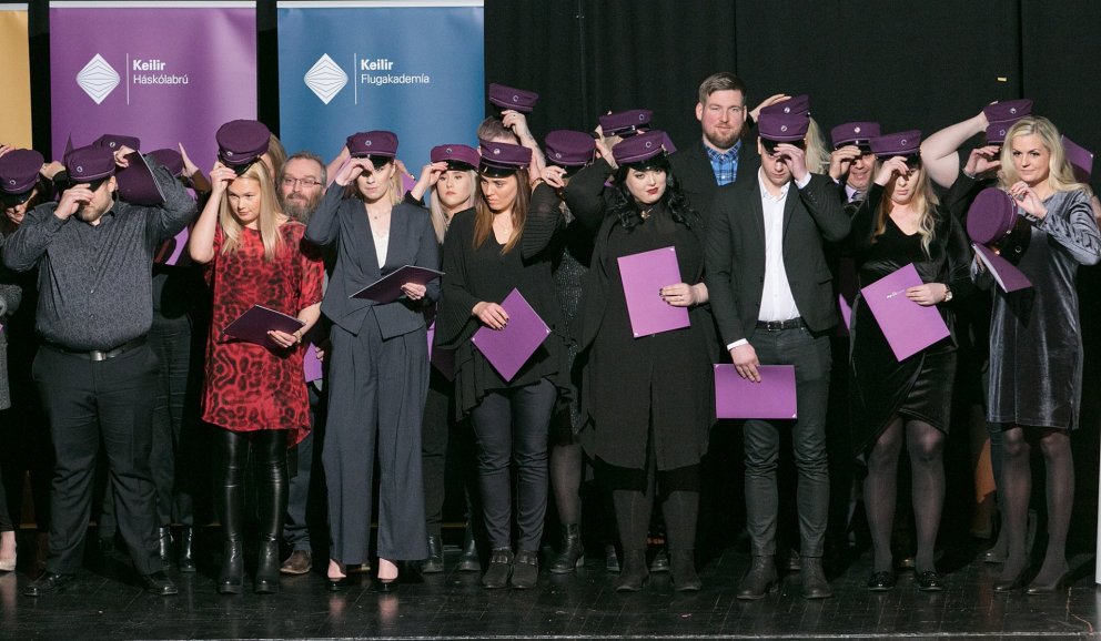 Fjölmenn útskrift Keilis