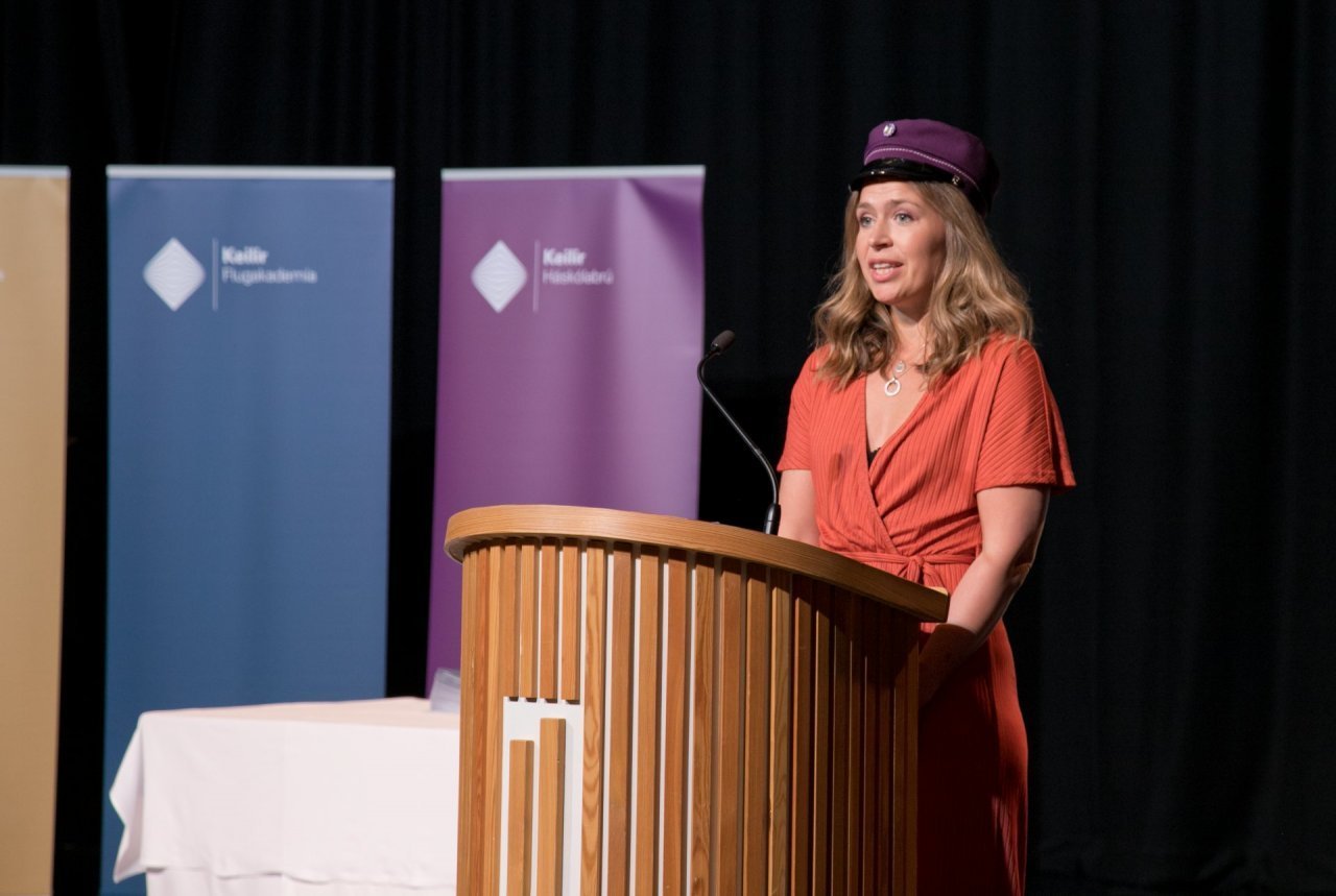 Útskrift úr skólum Keilis í júní 2021