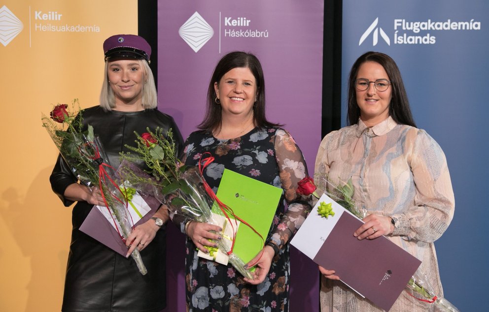 Útskrift Háskólabrúar í júní 2022