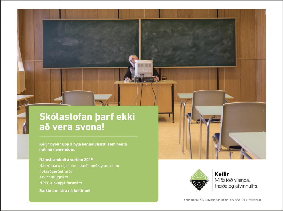 Hvernig lítur skólastofan þín út?
