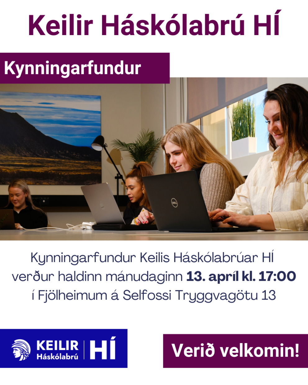 Kynninarfundur Háskólabrúar á Selfossi