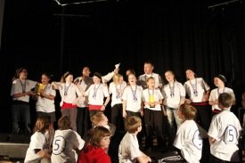 Frumurnar lið Grunnskóla Hornafjarðar sigraði í keppninni í ár