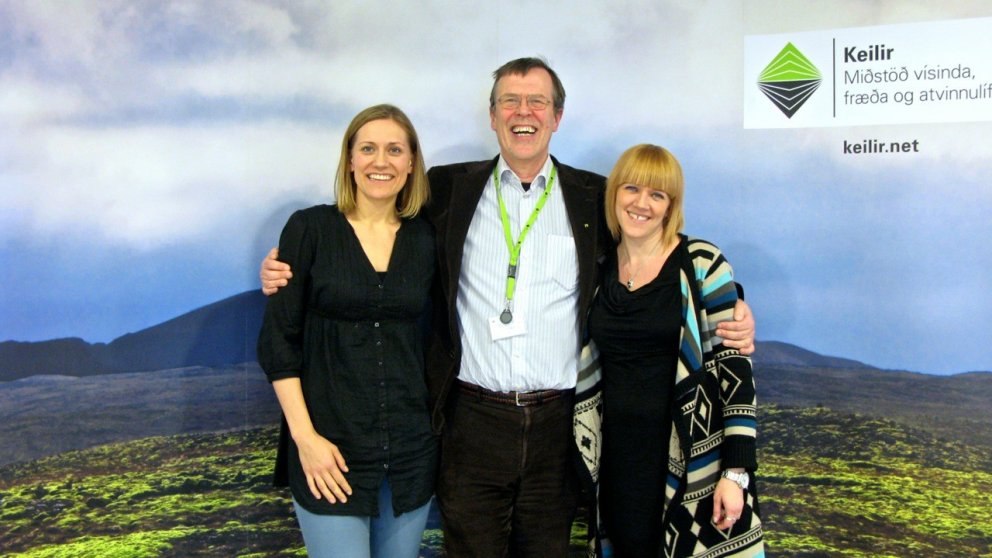 Fulltrúar Codland, Keilis og Þekkingasetursins