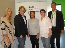 Fulltrúar Keilis og Hraðlestrarskólans