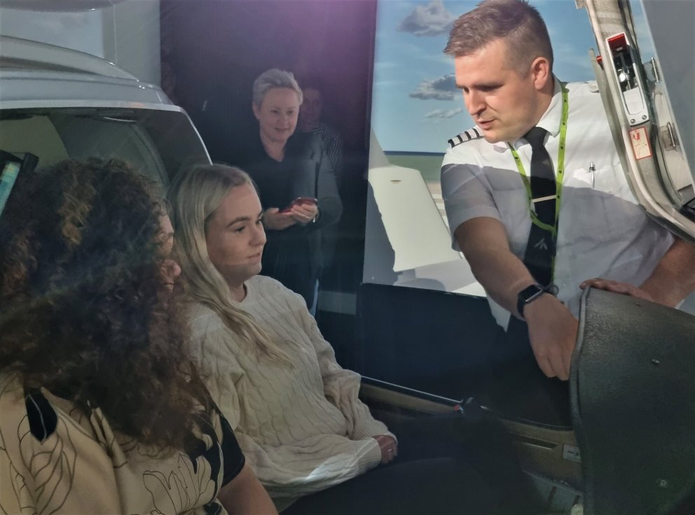 Heimsókn frá fulltrúum Þekkingarsetra landsins