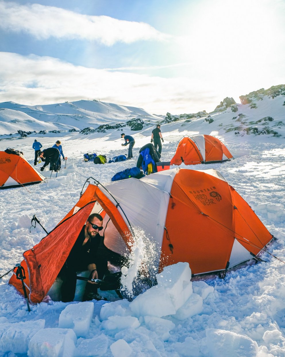 Winter Camping Course at Keilir - Photo: Lasse Kyed