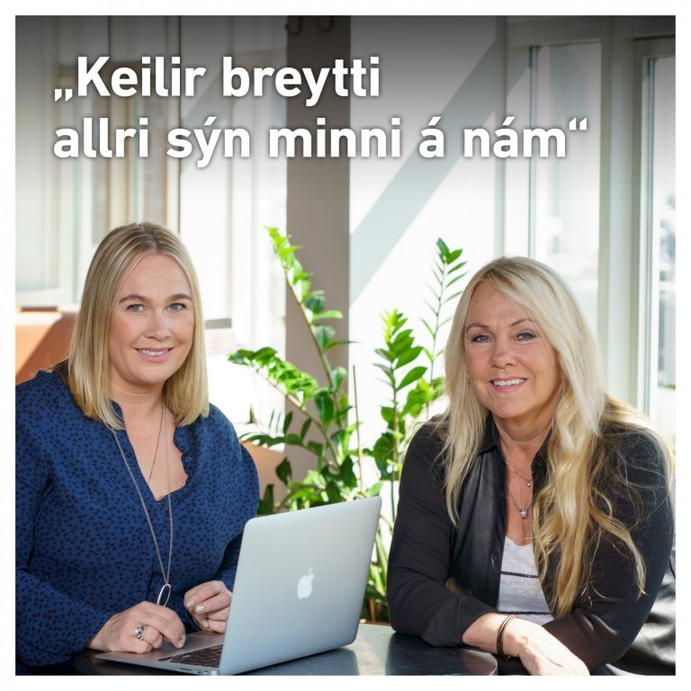 Guðrún Edda og Fjóla Guðrún