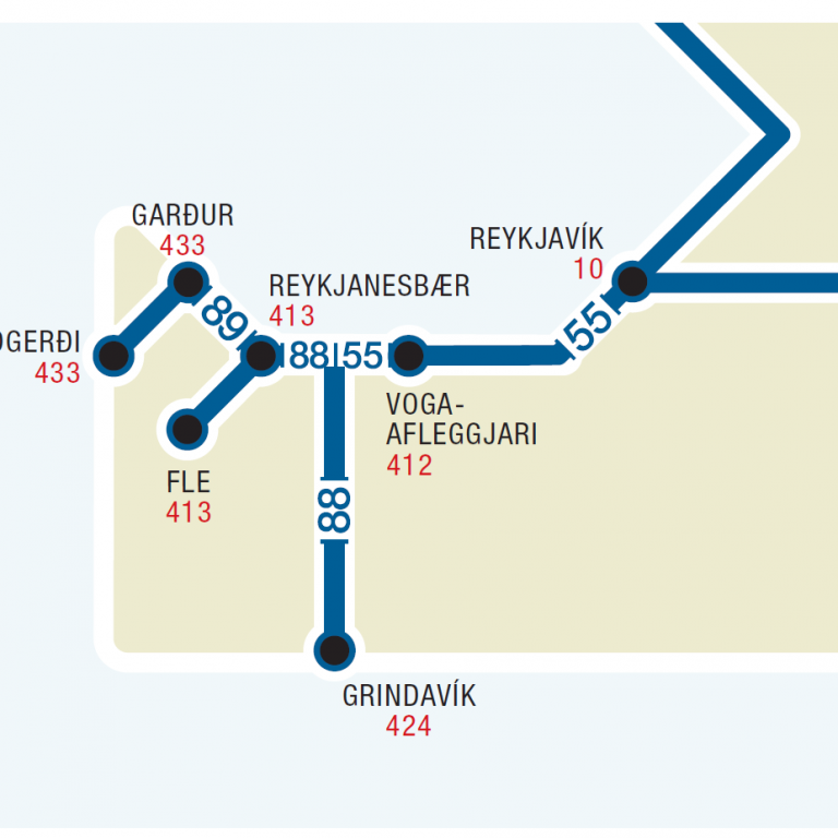 Sama verð og innanbæjar í Reykjavík
