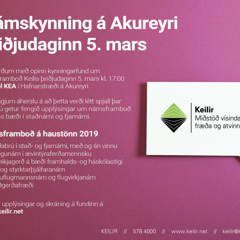 Námskynning á Akureyri