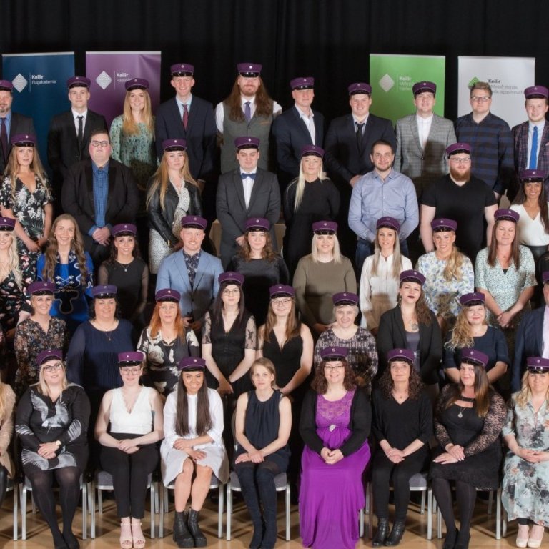 Frá fjölmennustu útskrift Háskólabrúar í sögu Keilis þann 12. júní 2020, en þá brautskráðust samtals&hellip;