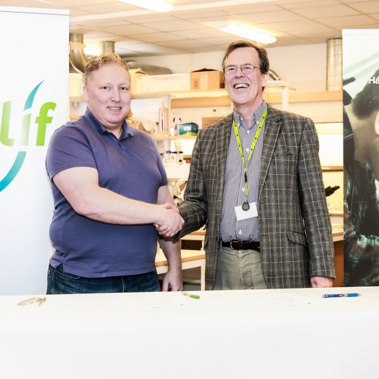 Frá undirritun samstarfs Keilis og Algalífs