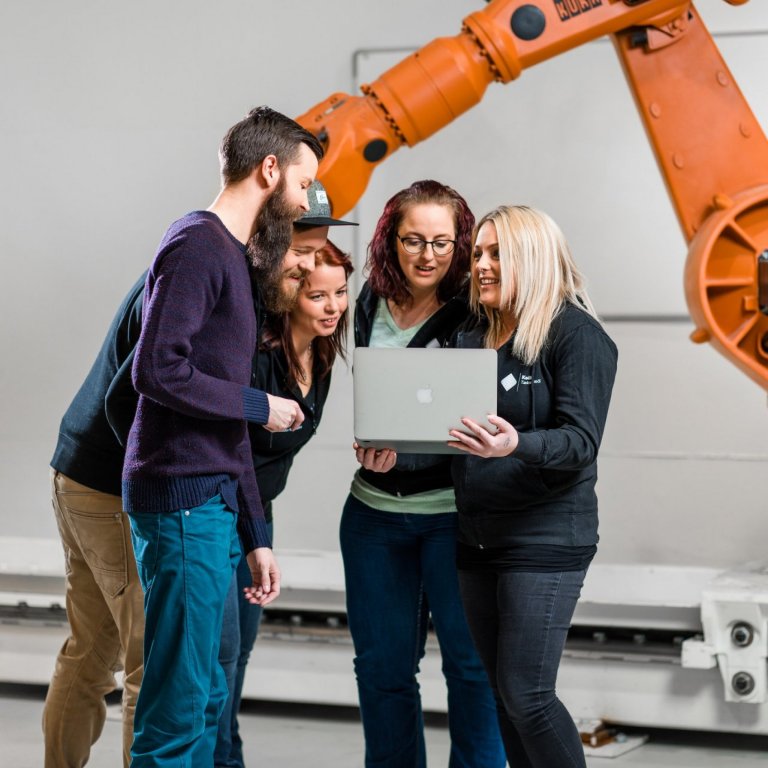 Kynningar á verkefnum tæknifræðinemenda