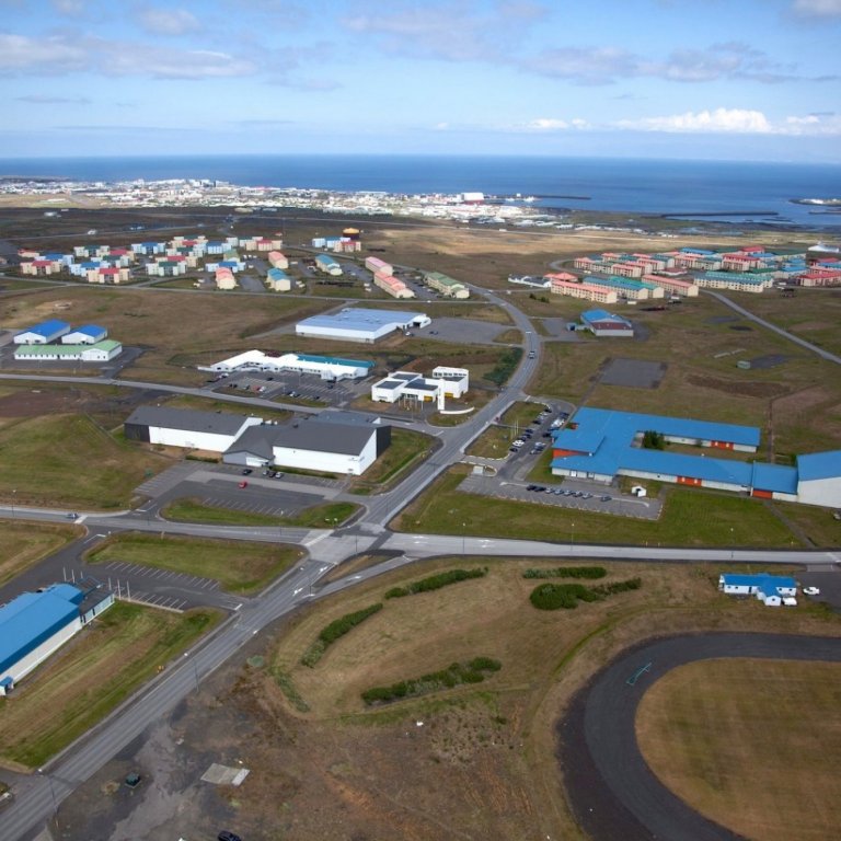 Ánægðir íbúar á Ásbrú