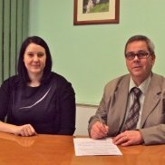 Fulltrúi alþjóðaskrifstofu AGH og Dr. Karl Sölvi Guðmundsson, forstöðumaður tæknifræðináms Keilis