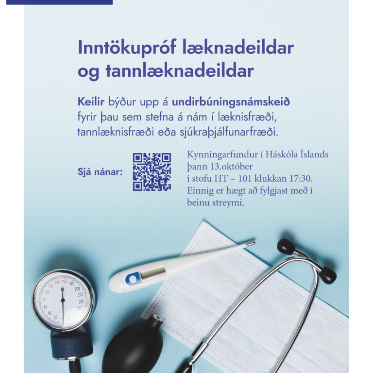 Kynningarfundur í Háskóla Íslands þann 13.október