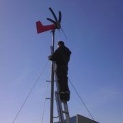 Keilir Institute of Technology installes a wind turbine