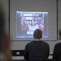 Presentation from Humboldt students at the webinar