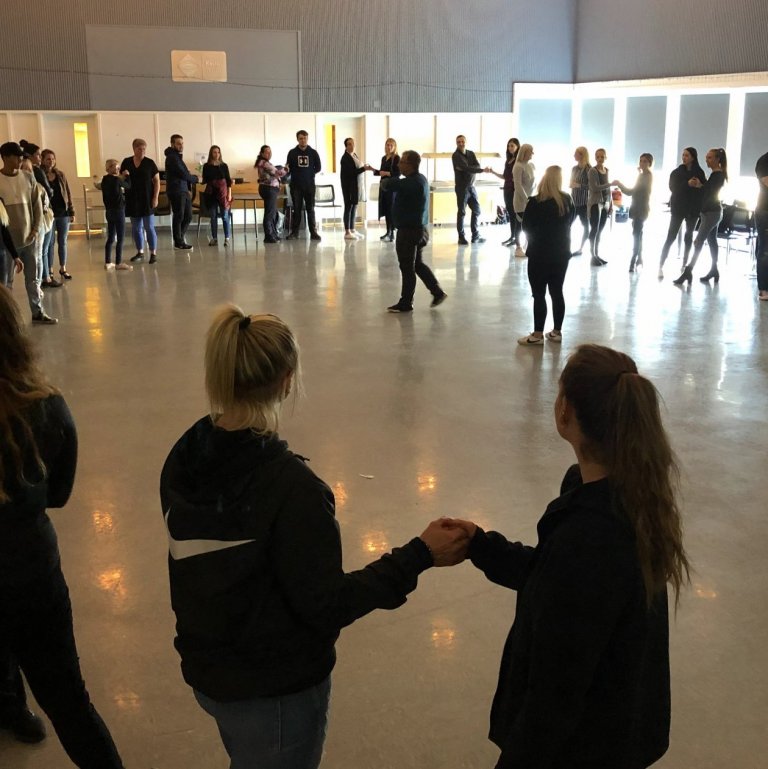 Frá hópefli Háskólabrúarnemenda 15. ágúst 2019