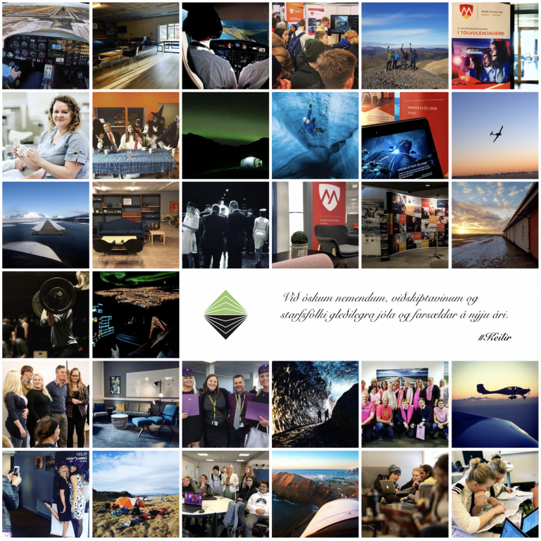 Jólakveðja frá Keili