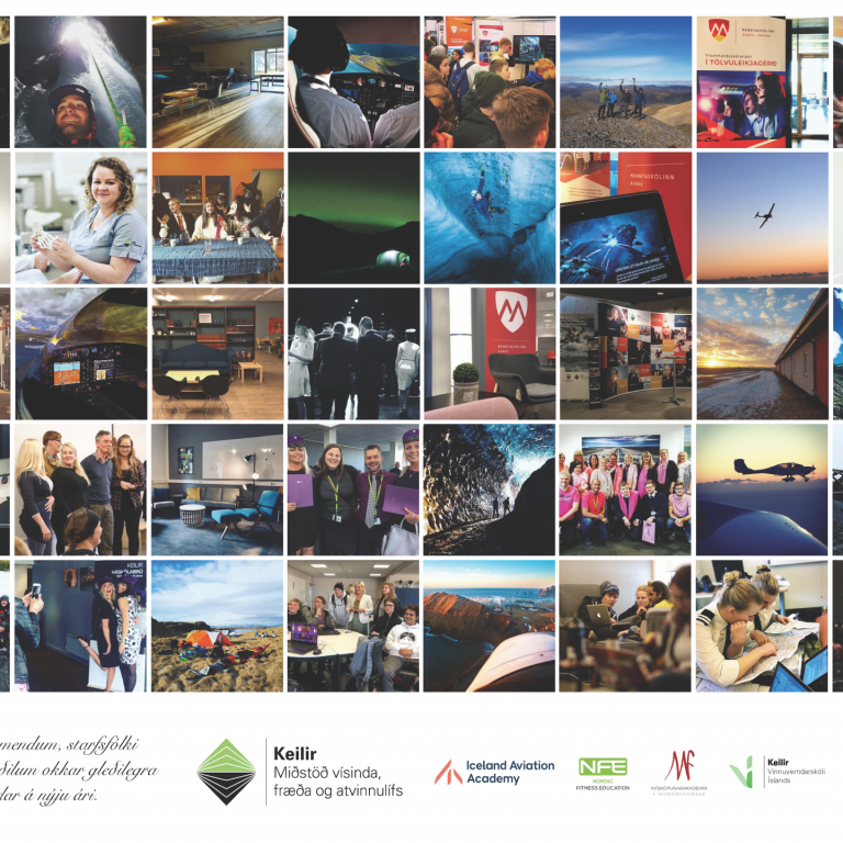 Jólakveðja frá Keili