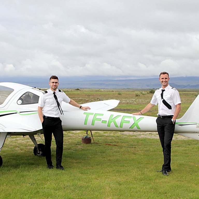 Frá Selfossflugvelli (mynd frá DFS)