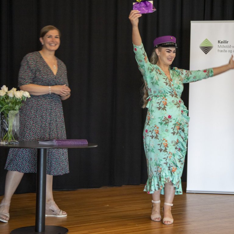 Birna Karen Bjarkadóttir útskrifaðist með hæstu meðaleinkunn