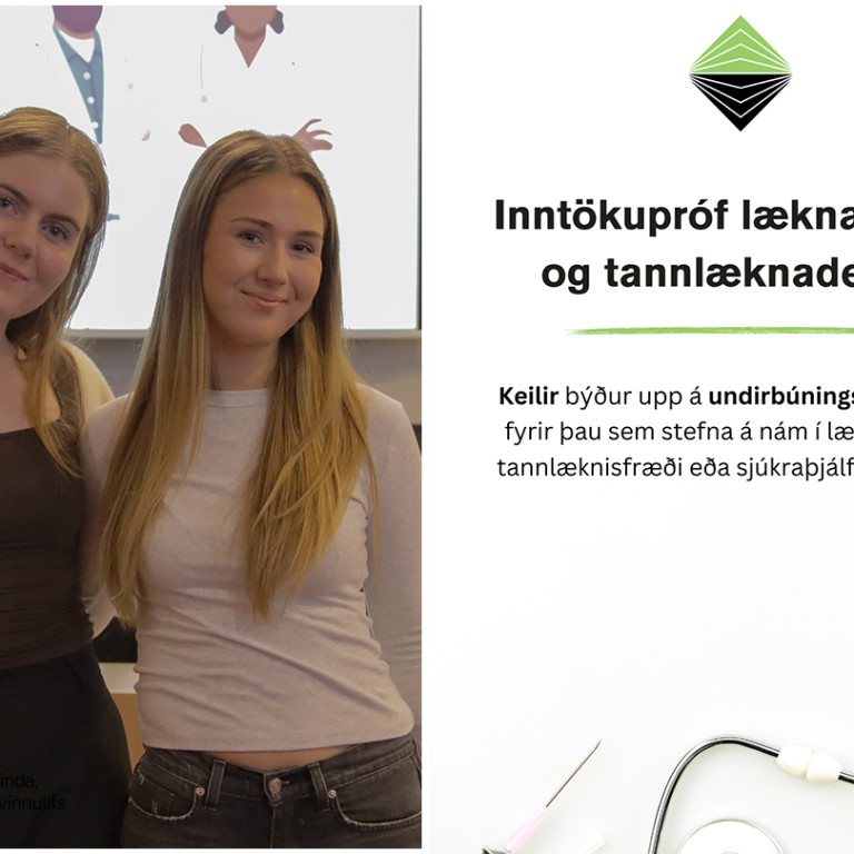 Góður kynningarfundur fyrir Undirbúningsnámskeiði fyrir inntökupróf í læknis-, sjúkraþjálfunar- og t…