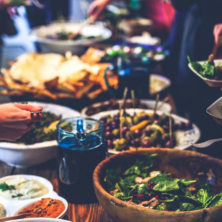 Þakkargjörðarmatur í KRÁS