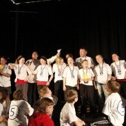 Frumurnar lið Grunnskóla Hornafjarðar sigraði í keppninni í ár