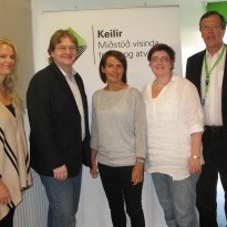 Fulltrúar Keilis og Hraðlestrarskólans