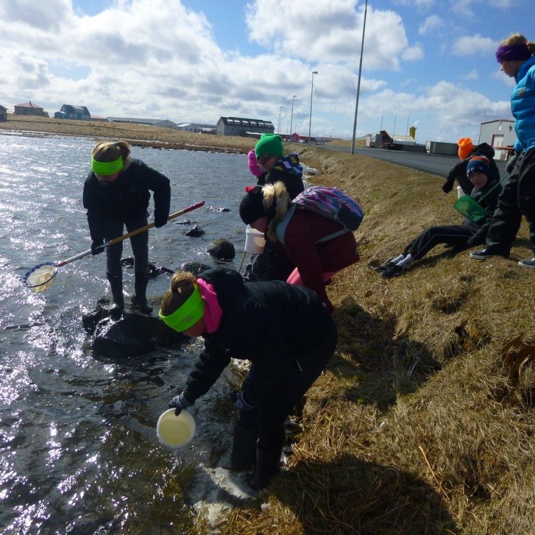 Mynd frá Þekkingarsetri Suðurnesja í Sandgerði