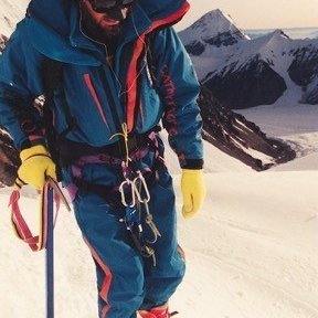 Ross Cloutier on a 1991 Everest expedition
